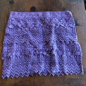 American Eagle Outfitters lace skirt